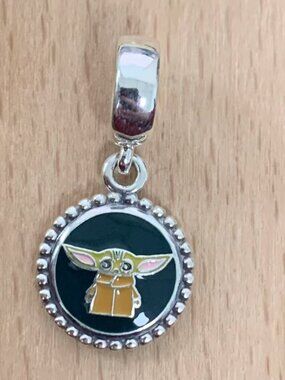 Pandora  Star Wars Mandalorian Dangle Charm, S925 Silver Jewelry Bracelets